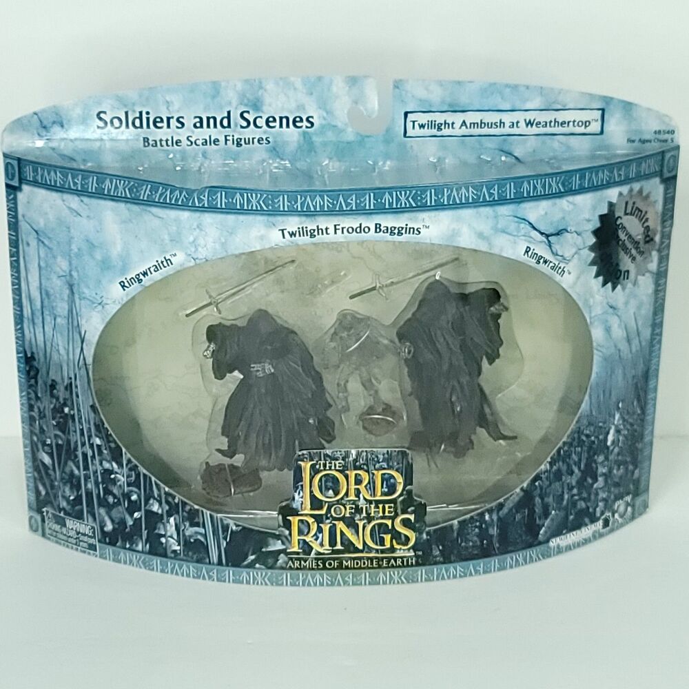 Armies of Middle Earth: Twilight Frodo Ambush at Weathertop New SDCC Ringwraith
